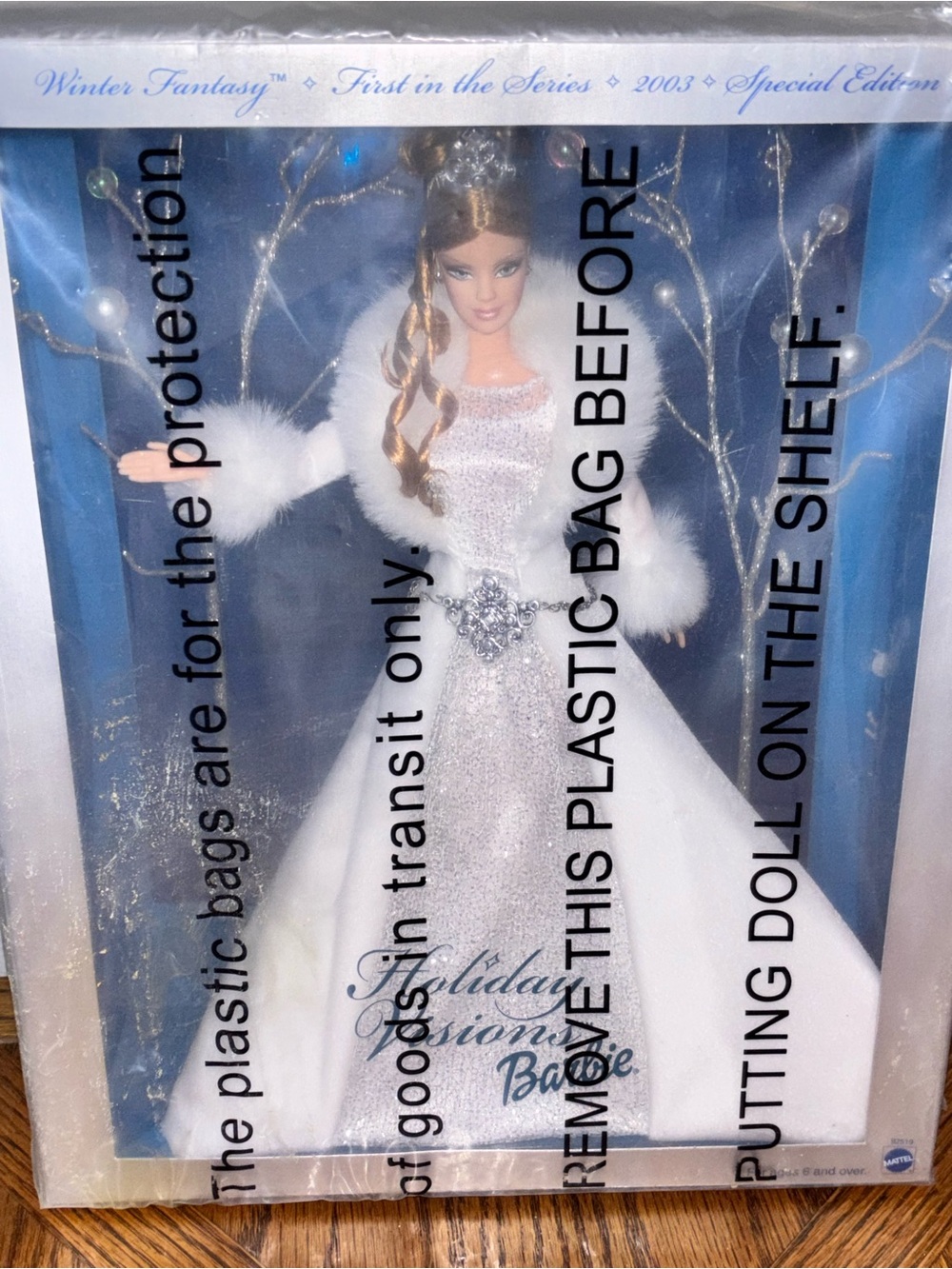 BARBIE Winter Fantasy Holiday Barbie Doll - Holiday Visions Barbie